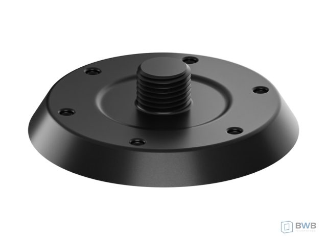 Krążek mocujący z tworzywa sztucznego do mocowania gwoździami