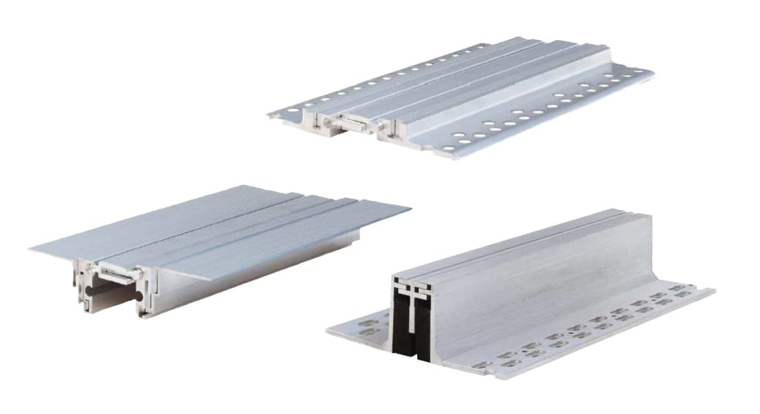 Profile podłogowe z pełnego metalu