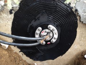 Zastosowanie kołnierza zaciskowego z izolacją KRASO® FKF