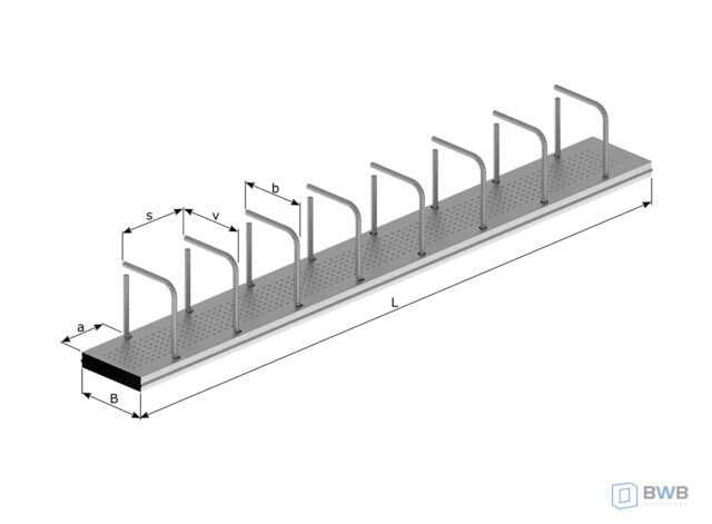 Zbrojenie odginane dwurzędowe Typ AD – BWT