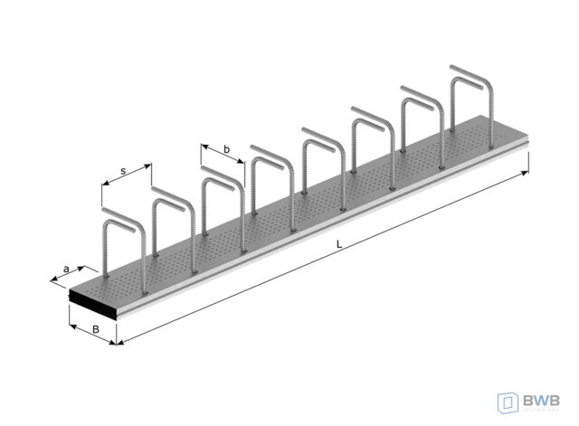 Zbrojenie odginane dwurzędowe Typ G – BWT