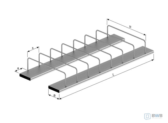 Zbrojenie odginane dwurzędowe Typ M – BWT